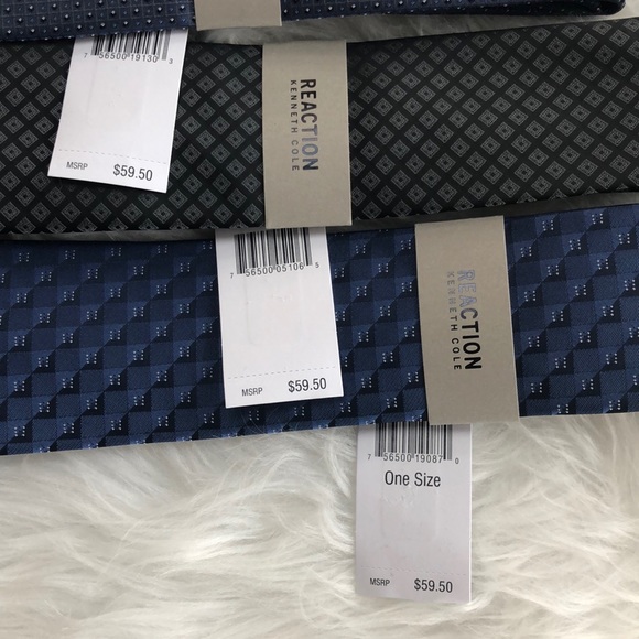 3 FOR 68!! NWT!! Kenneth Cole Reaction Ties - Picture 6 of 6